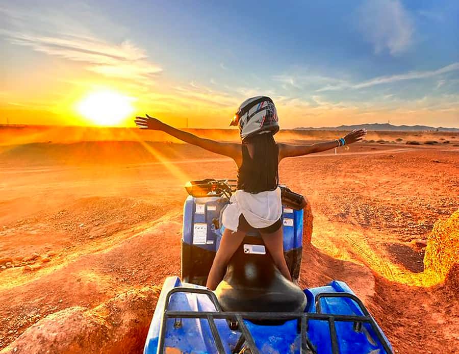Marrakech Quad Bike Experience: Desert and Palmeraie - Riding the rocky tracks