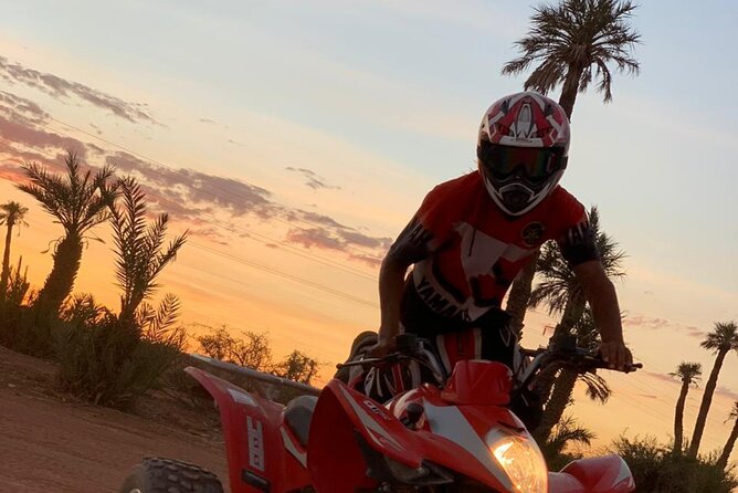 Marrakech Quad Bike Experience with Hotel Pick up and Drop Off - Tea, bread, and the dusty finish