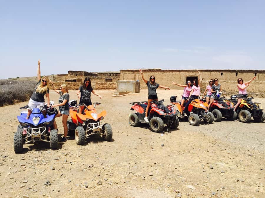 Marrakech: Quad Tour in Jbilets Desert with Palm Grove - Shared quads and the real price