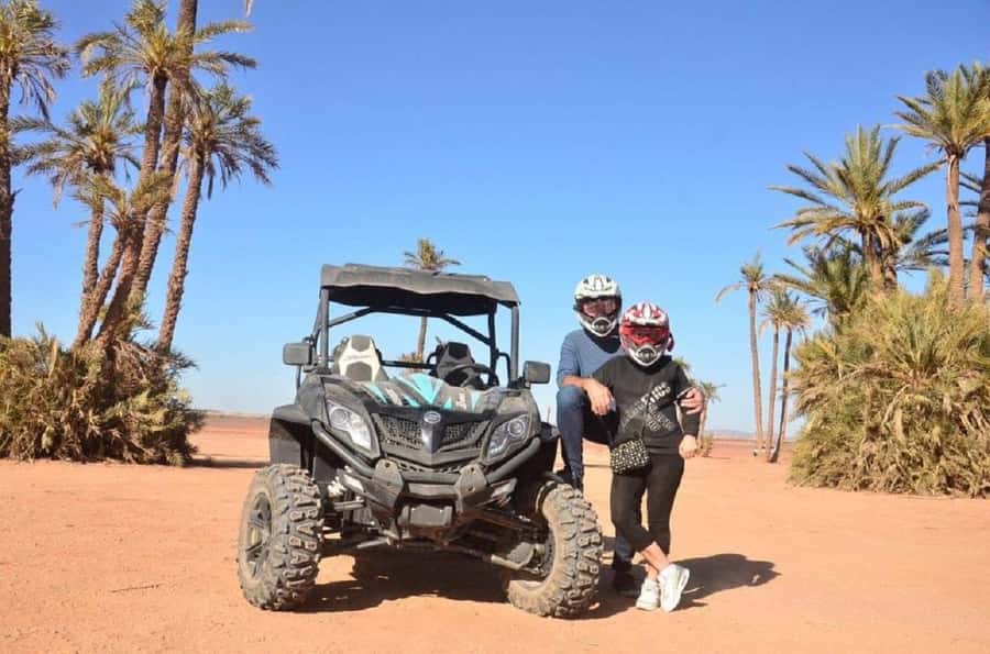 Marrakech : Ride buggy in the desert of the palm grove - Photo stops that break up the ride