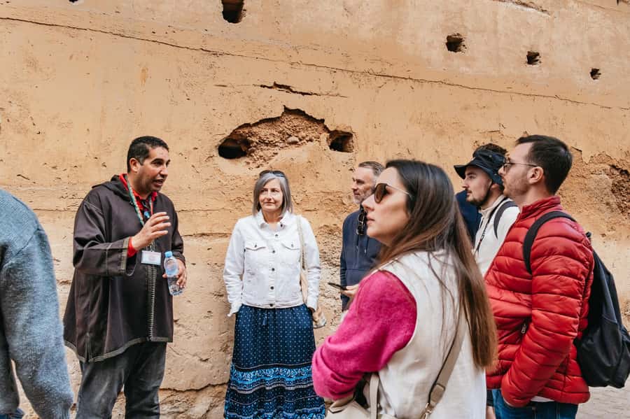 Marrakech: Saadian Tombs & Bahia Palace, Medina Guided Tour - Mellah and the changing face of the old city