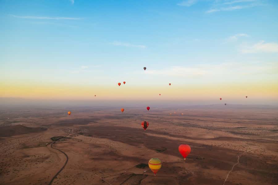 Marrakech: Shared Balloon Flight with Tea - Mint tea and bread in a Berber home