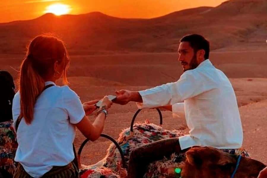 Marrakech: Sunrise Desert Tour with Camel Ride and Breakfast - Sunrise in Agafay Desert