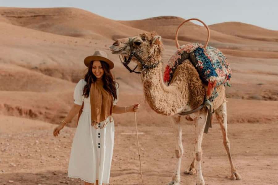 Marrakech: Sunset Dinner in Agafay Desert with Camel Ride - The guides can shape the whole evening