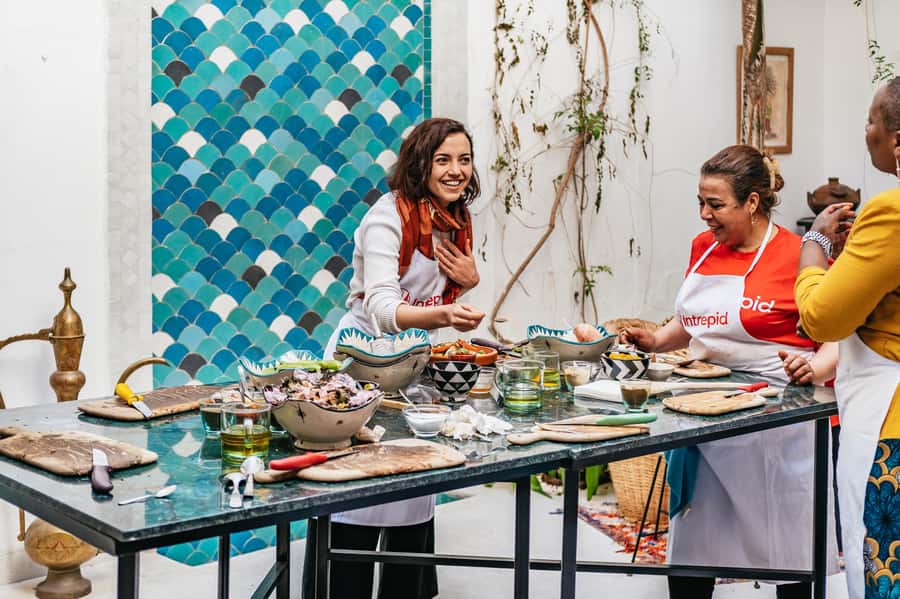 Marrakech: Tajine Cooking Class in a Traditional Riad - From Djemaa El-Fna to the Marrakech souks