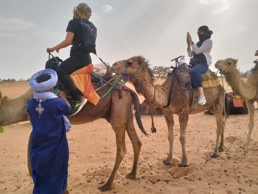 Marrakech To Fes: 3-Day Majestic Desert Sahara Tour - A cold night under the desert sky