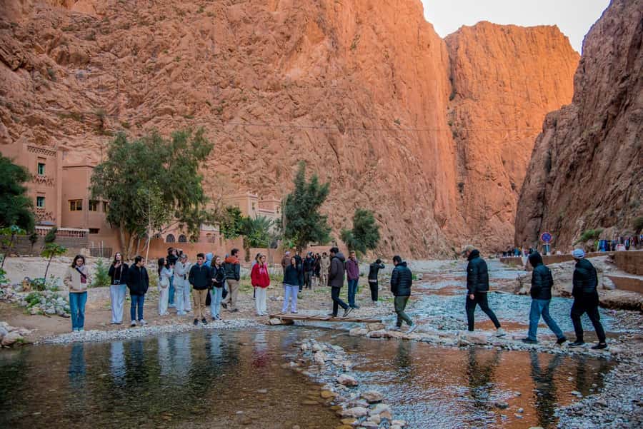 Marrakech to Fes: 3-Day Merzouga Desert Camel & Sandboarding - Day 3: Ziz Valley, the Middle Atlas, and Fes