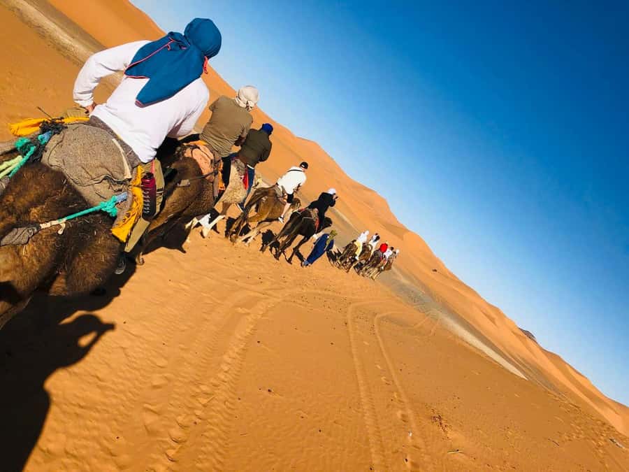 Marrakech To Merzouga : 3-Day Dreams Tours & Luxury Camp - Crossing the Atlas on the way to Ait Benhaddou