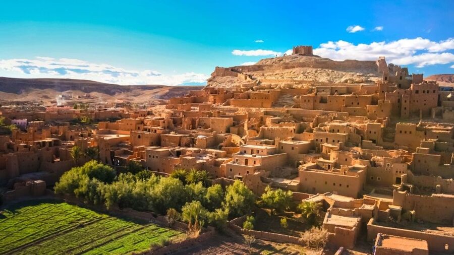 Marrakech to Ouarzazate: Day Trip to Kasbah Ait Ben Haddou - Transport, commentary, and the long return