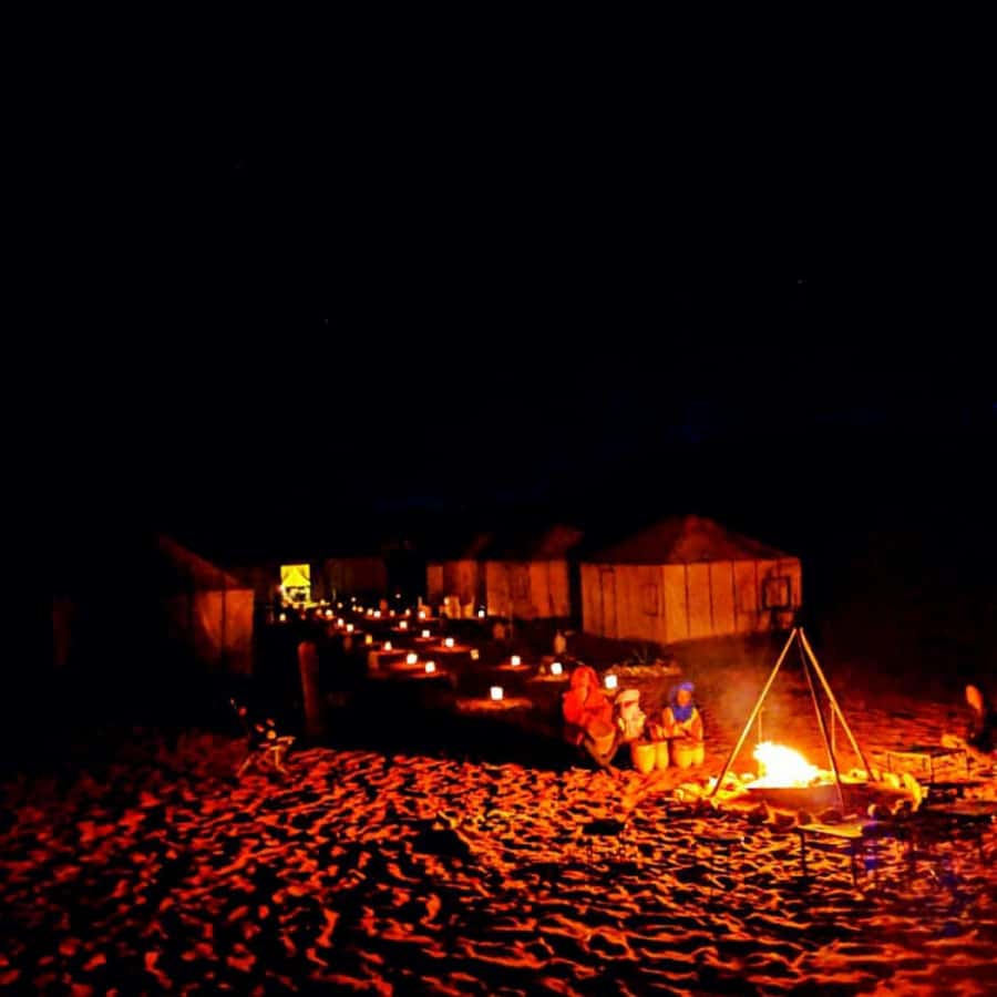Marrakech to Zagora:2-Day Luxury Sahara Tour with Camel Ride - Dinner, music, and a night in the desert