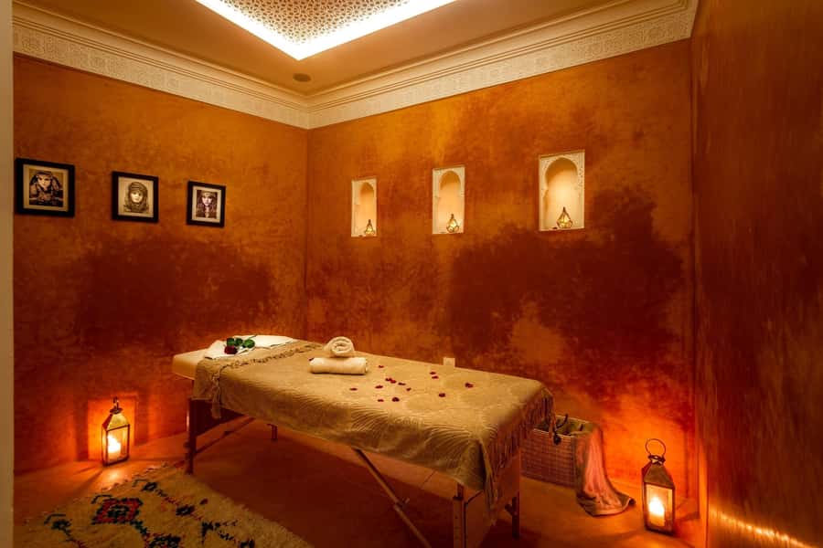 Marrakech: Traditional Hammam & Massage & Hotel Transfer - Entering the hammam: heat, black soap, and the kessa scrub