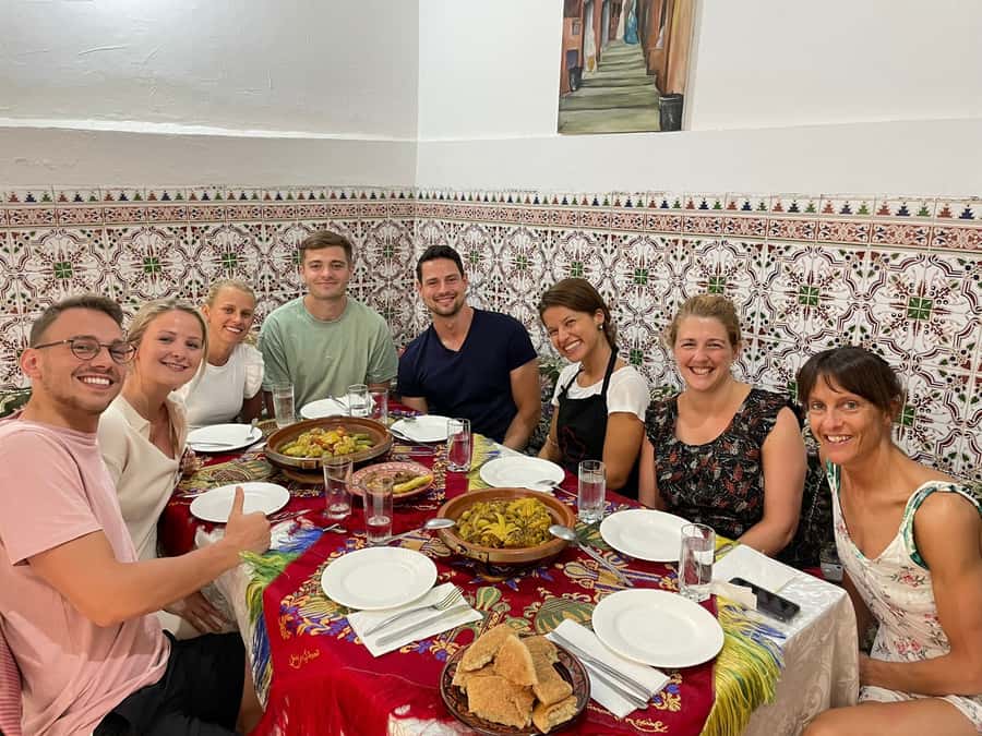 Marrakech: Traditional Moroccan Cooking Class & Market Visit - Mint tea before the cooking begins