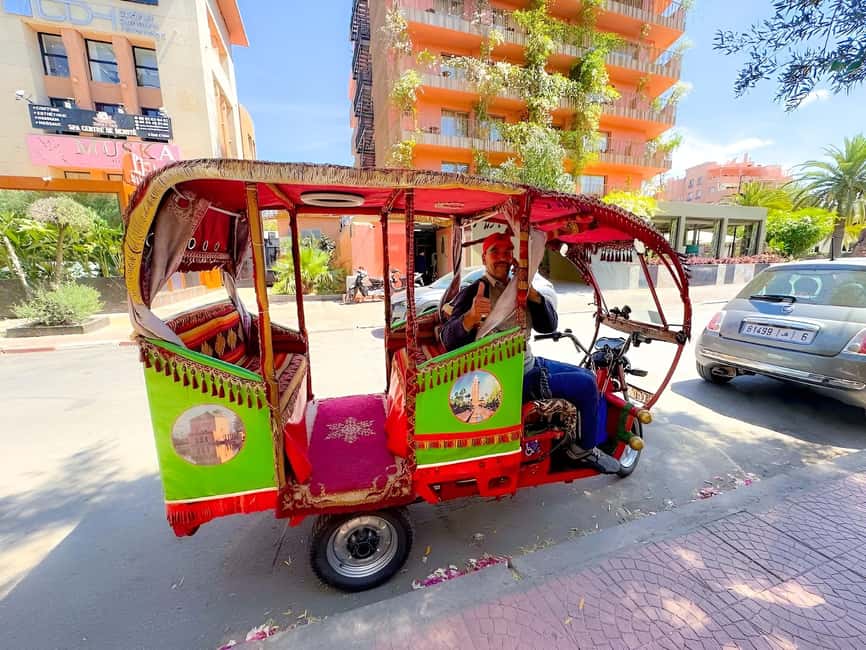 Marrakech TukTuk Private Tour in Medina with Pickup - The driver makes or breaks the experience