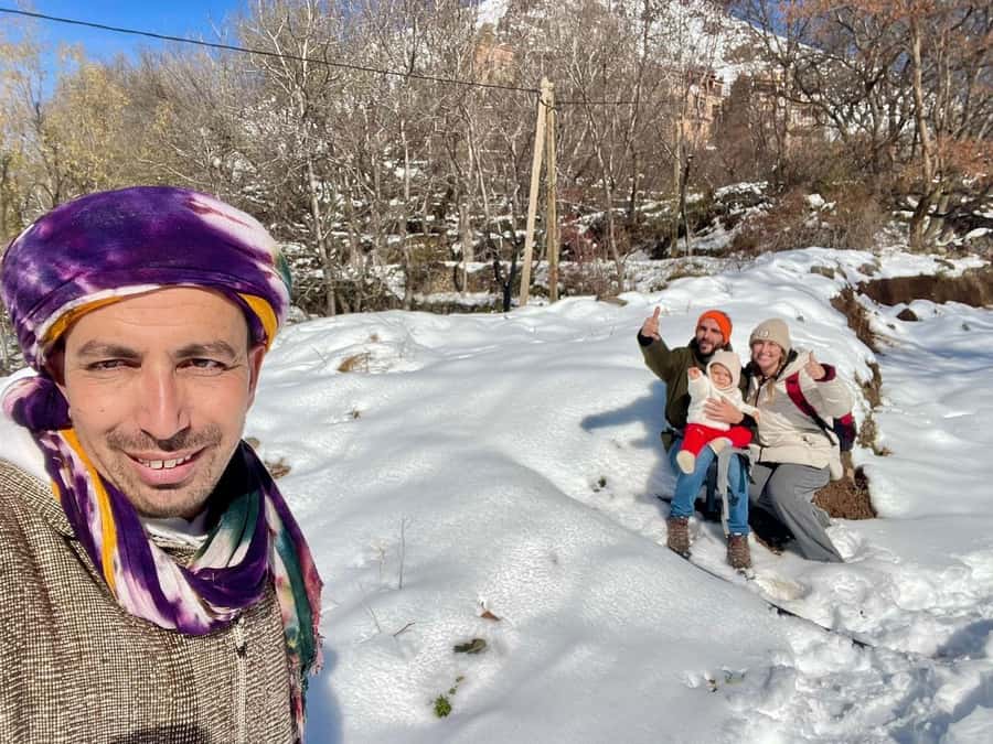 Marrakech: Waterfall, Valley, Atlas Mountain, Camel & Desert - Lunch in a Berber family home