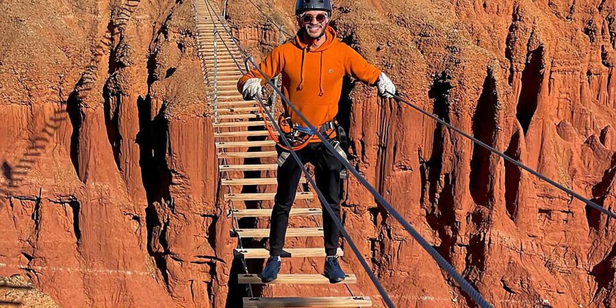 Marrakech: Zip Line in Atlas Mountains & Berber Villages - Four zip lines over the valleys