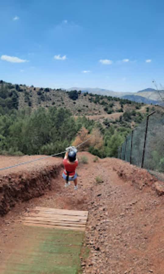 Marrakech: Zip-Line in the Atlas Mountains & Berber villages - Getting ready for four zip-lines