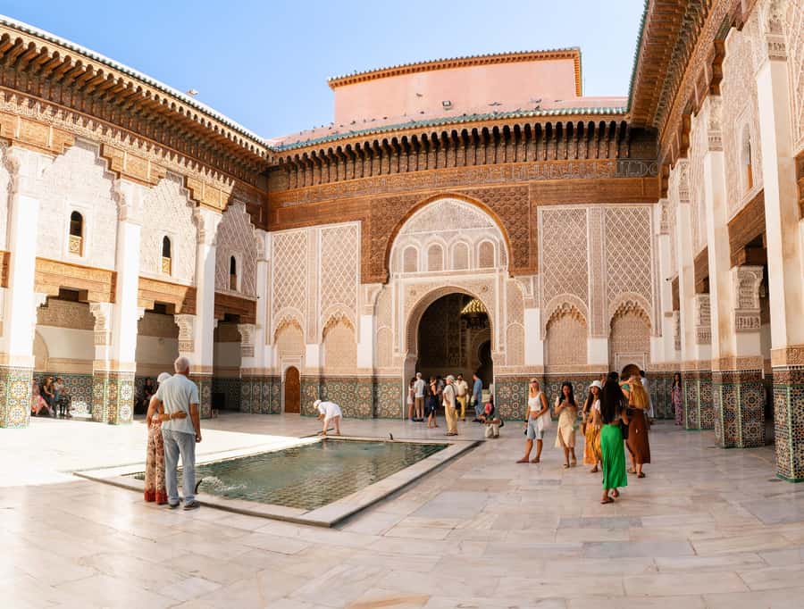 Marrakesh: Bahia Palace, Ben Youssef Medersa & Secret Garden - Starting at Koutoubia Mosque