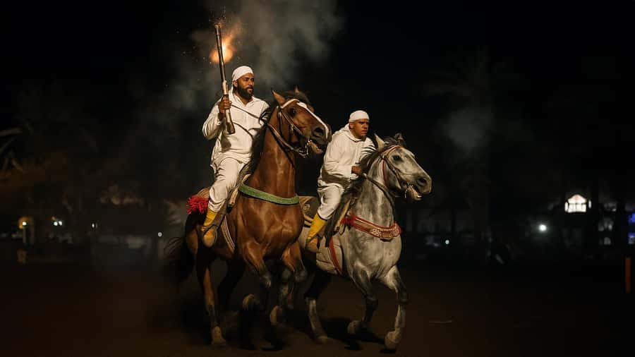 Marrakesh: Fantasia Show & Moroccan Dinner - A big Moroccan night at Chez Ali