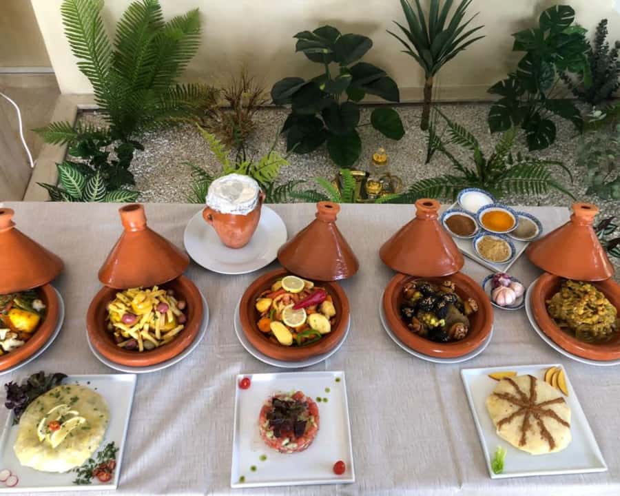 Marrakesh: Moroccan Lunch at Chouf L'Or Restaurant - The fish menu: a third option for seafood eaters