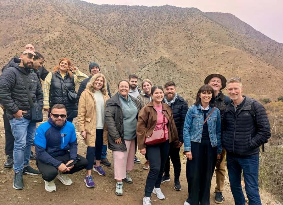 Marrakesh: Ourika Waterfalls, Atlas Mountains, Lunch + Guide - Tnin Ourika and the first village views