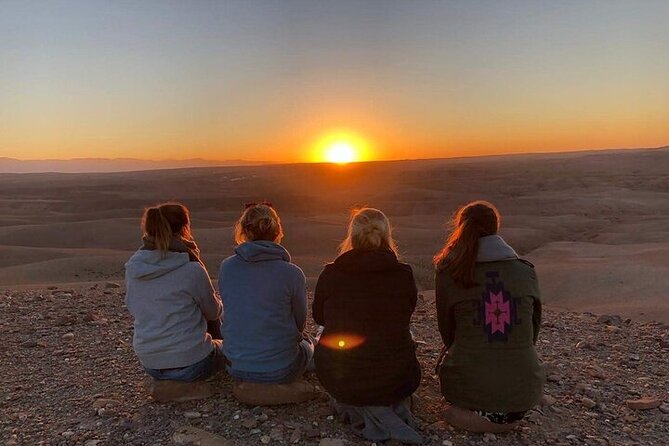 Marrakesh: Sunset Dinner in Agafay Desert with Show & Transfers - Music, dancing, and the fire show