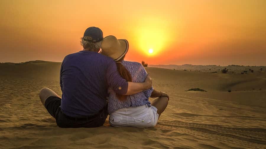 Merzouga: 1-Night in Desert Camp With Dinner & camel ride - Sunset by camel across Erg Chebbi
