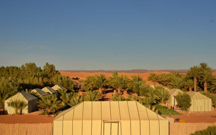 Merzouga Overnight Stay in a Berber Tent and Camel Ride - Your Berber tent and camp evening