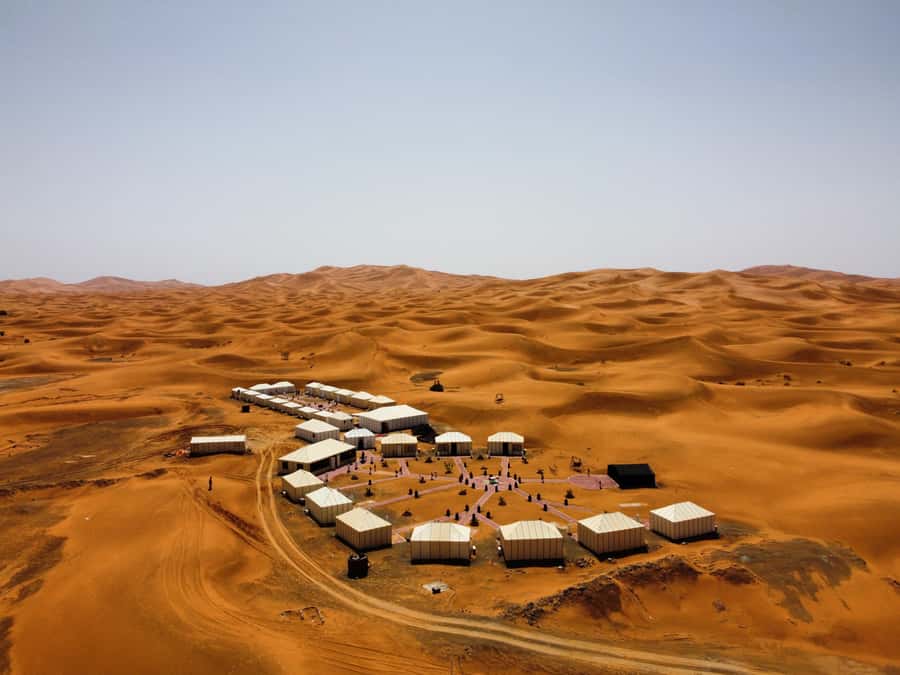 Merzouga: Overnight Stay in Luxury Desert Tent with Dinner - Key points at a glance