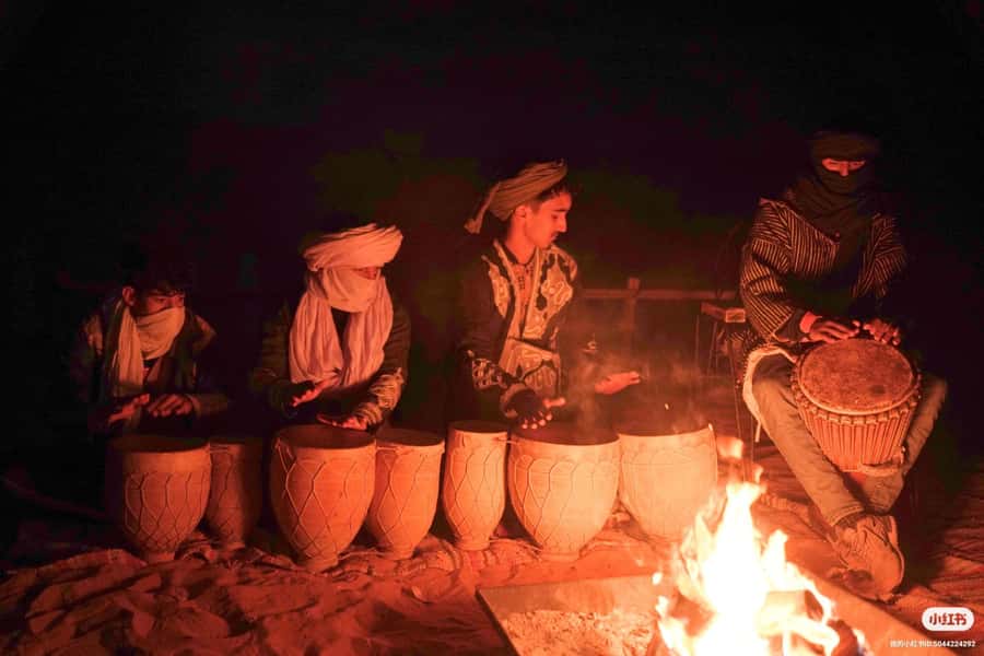 Merzouga: Overnight Stay in Luxury Desert Tent with Dinner - Sunrise and the ride back