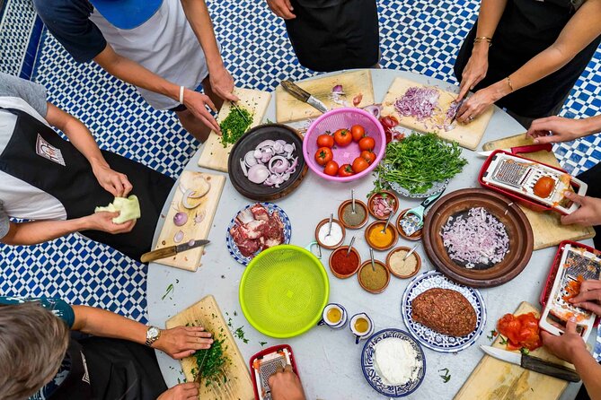 Moroccan Cooking Class and Fez Market Visit and Meal - Choosing your menu and working with the chef