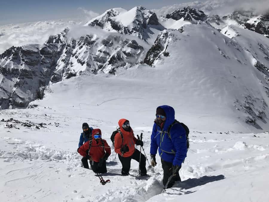 Mt Toubkal Ascent Express Trek 2 Days 1 Nights - Sidi Chamharouch and the long climb to the refuge