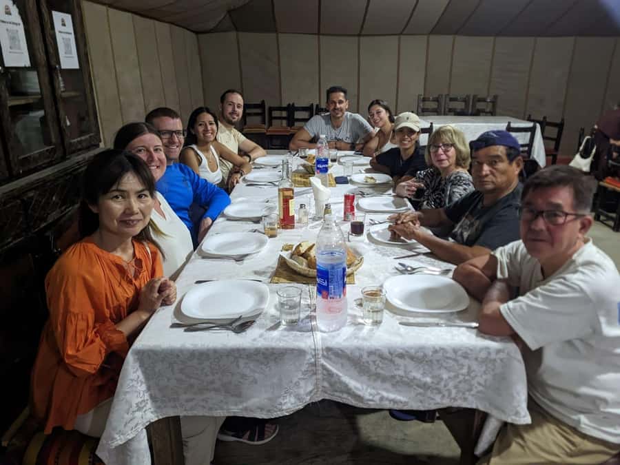 Ouarzazate to Marrakech: 3-Days Merzouga Desert Tour - Dinner, music, and sleeping at the desert camp