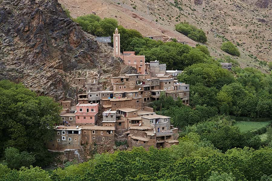 Ourika Valley, Atlas Mountains, Waterfalls & Guided Tour - Walking to the Setti Fatma waterfalls
