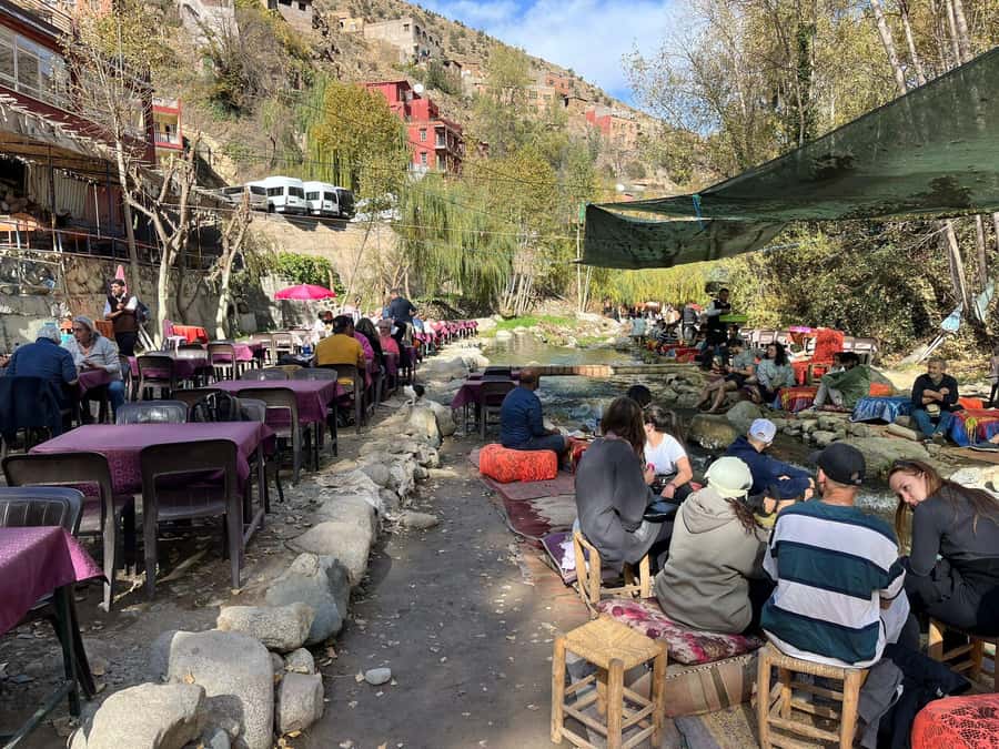 Ourika Valley ,Berber villages ,Atlas Mountains + Lunch - Leaving Marrakech for the Ourika Valley