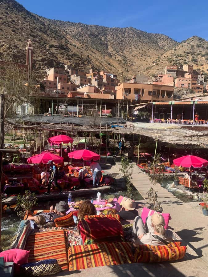 Ourika Valley Waterfalls Day Trip From Marrakech - Walking beside the Ourika River