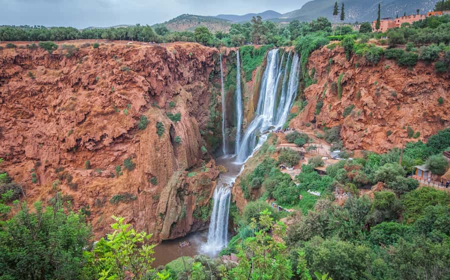 Ouzoud Waterfalls: Day Trip from Marrakech - The Boat Ride at the Foot of the Falls