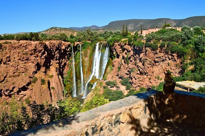Ouzoud Waterfalls Guided Hike and Boat Trip from Marrakech - The short boat ride below the cascades