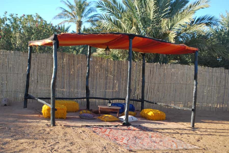 Overnight in Luxury Tent in Desert Camp Erg Chebbi Merzouga - The luxury tent and what luxury means here