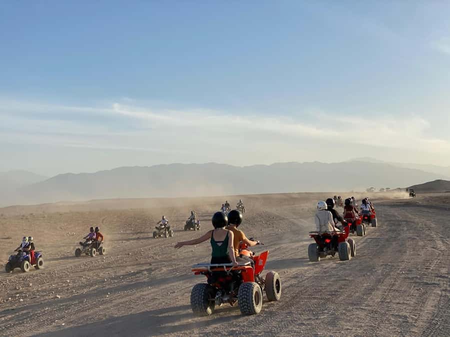 package: Agafay dinner, Sunset, show , Quad or Camel Ride - From Marrakech to the Agafay Desert