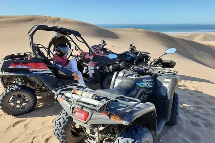 Paradise Valley & Desert Dunes with Camel Ride and quad bike - The drive toward Morocco’s mountain oasis