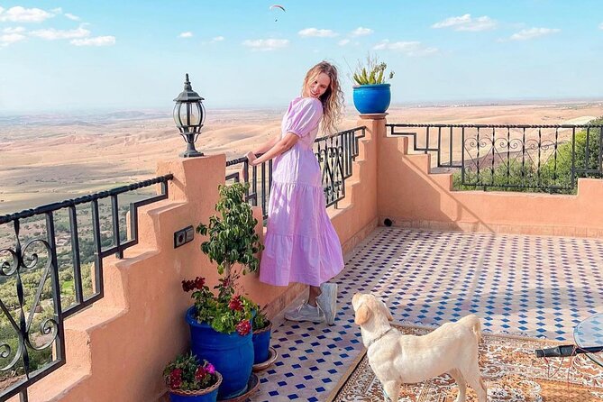 Paragliding and Camel tour in Agafay from Marrakech - An argan cooperative with a practical purpose