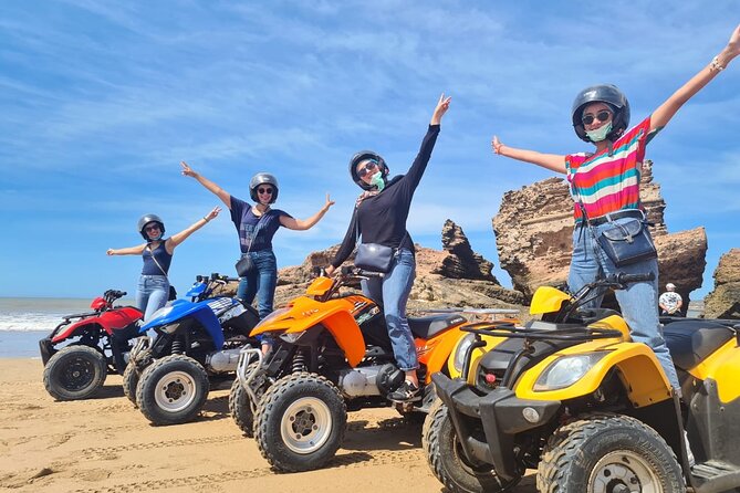 Private 2-Hour Quad Ride on Forest and Dunes from Essaouira - Reaching the beach and the big dunes