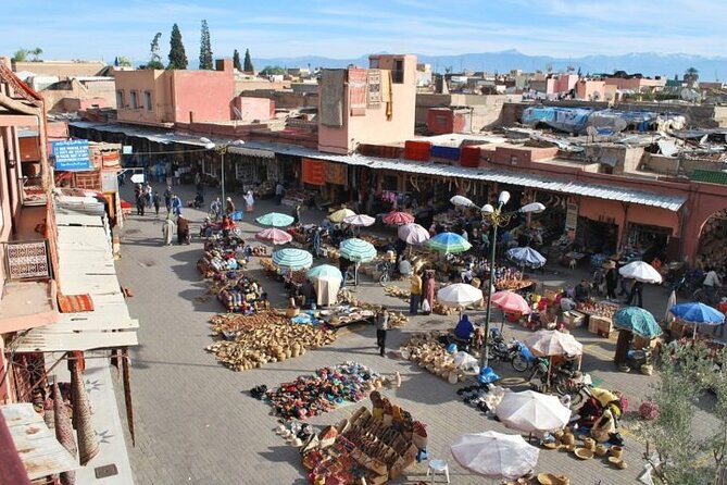 Private Marrakech excursion, camel ride or quad from Casablanca - A quick look at Majorelle Garden