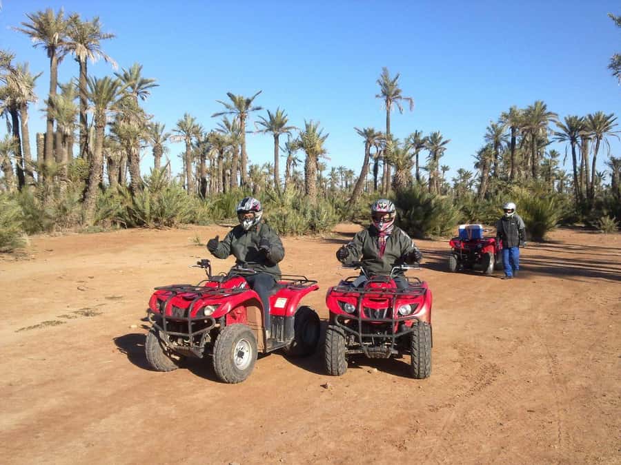Quad Bike Activity in Marrakech Palmeraie - How the guide affects the ride