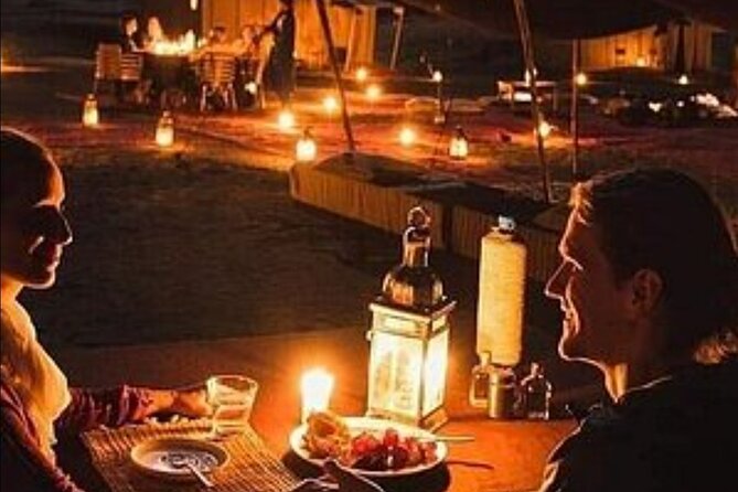 Quad Bike & Camel Ride & Dinner Show In Agafay Desert - Dinner under a nomad-style tent