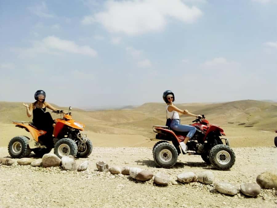 Quad bike & Camel ride in Agafay with dinner at Chouf L’or - Leaving Marrakech for the Agafay Desert