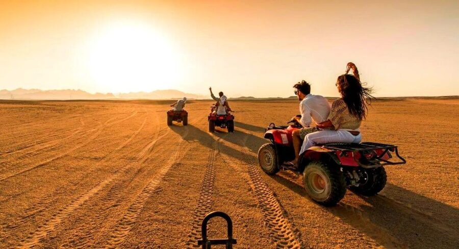 Quad biking in Agafay Desert with lunch & Camel Ride & pool - Guides, drivers, and the feel of the day