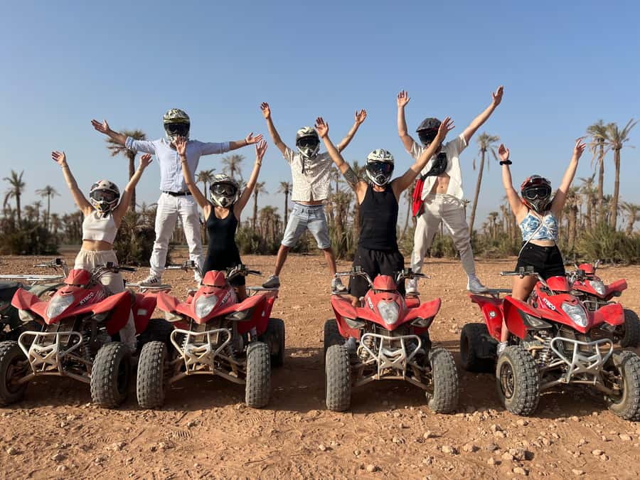 Quad biking in Marrakech's desert palm grove - The two-hour route and the reality of riding time