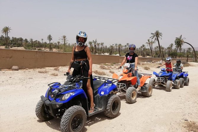 Quad, camel and dinner with show in the desert of Agafay - Tea, water, cookies, and photo stops