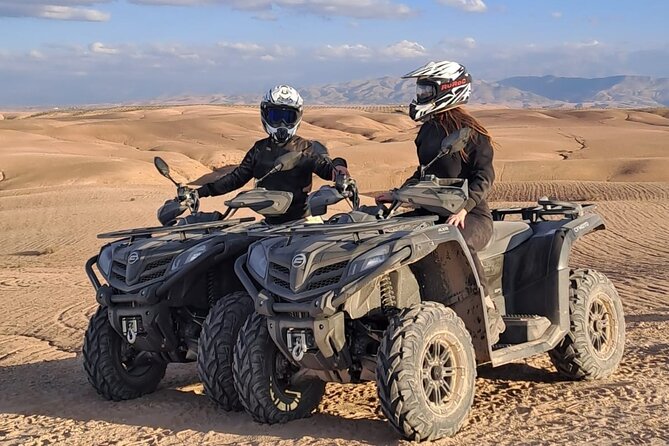 Quad Ride In The Agafay Desert - Returning the quads and heading back